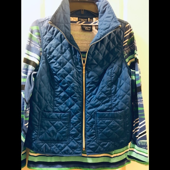 Onque Casuals Tops - Two piece Vest & Top Set by Onque